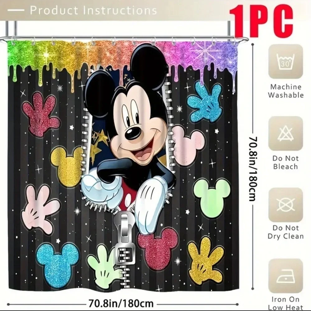 4pc Mickey Mouse Bathroom Set NWT